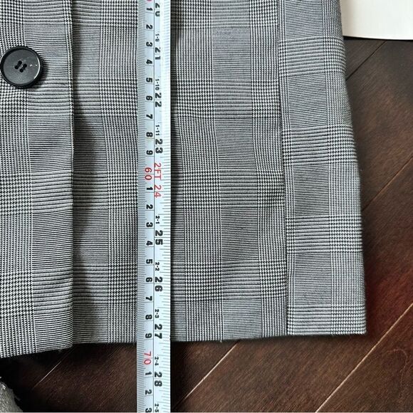 ASTR The Label Check Plaid Double Breasted Blazer Sz Small - Picture 9 of 16